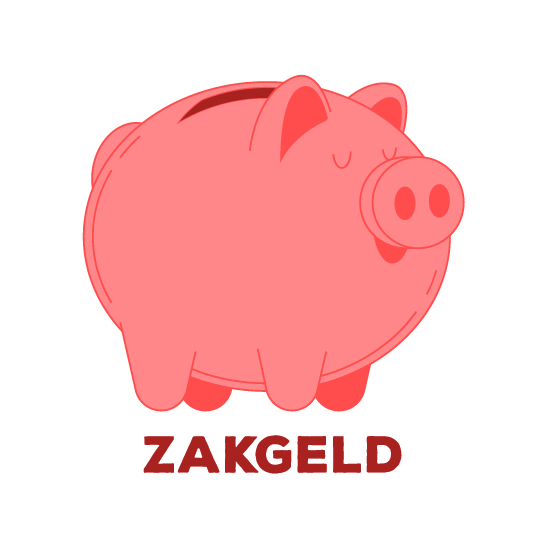 Sticker – Zakgeld